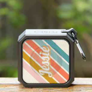 Retro Personalized Name Bluetooth Speaker