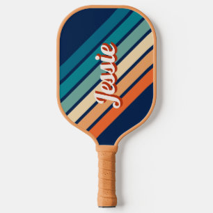 Retro Personalized Name Pickleball Paddle