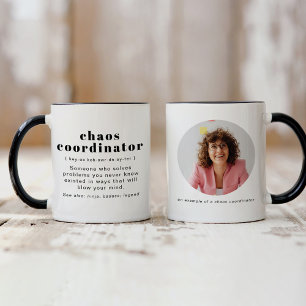 RILEY Chaos Coordinator Definition Office Coworker Mug