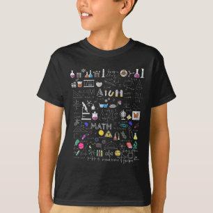 Science Physics Math Chemistry Biology Astronomy T-Shirt