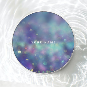 Shining Underwater   Blue Mermaid Custom Name Wireless Charger