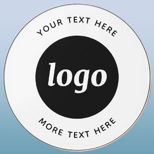 Simple Logo Custom Text Business Wireless Charger