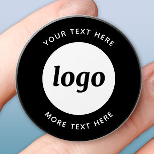 Simple Logo With Text Business PopSocket