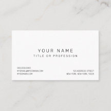 Create Your Own Business Cards