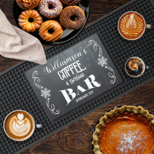 Snowflakes Winter Name   Date Coffee Espresso Bar Mat