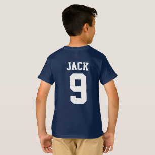 Soccer Football Custom Name And Number T-Shirt