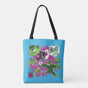 Teen Titans Go!   Beast Boy Shapeshifts Tote Bag