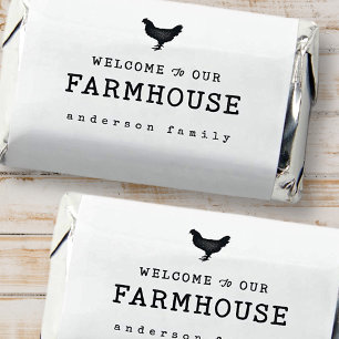 Welcome to our Farmhouse Country Rustic Chicken Hershey's Miniatures