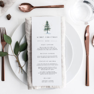 Winter Splendor Christmas Dinner Party Menu