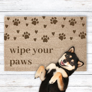 Wipe Your Paws Doormat