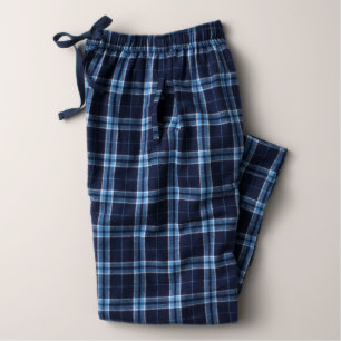 Women's Navy / Columbian Flannel Pajama Pants