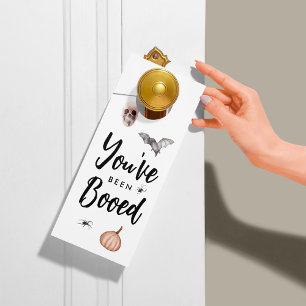 You've Been Booed Neighborhood Halloween Game Door Hanger