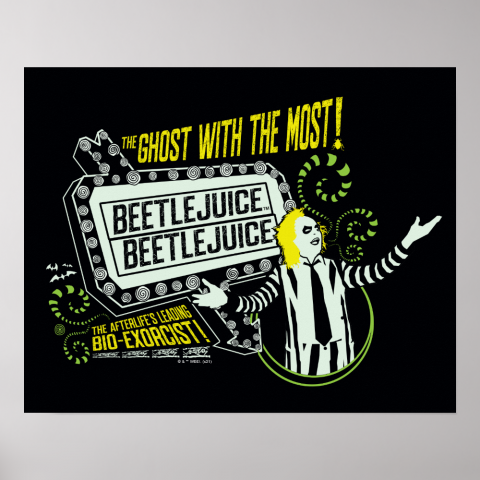 Beetlejuice posters